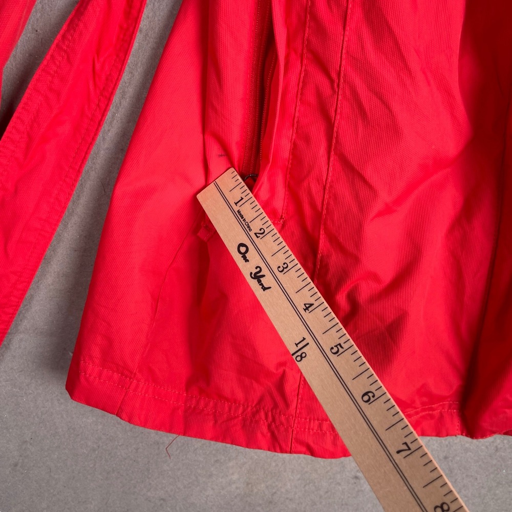 Columbia Rain Jacket Lightweight Omni-Shield‎ Belted Active Red Size S - Picture 3 of 8